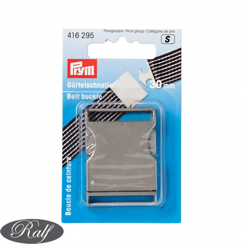 Catarama de curea, 40 mm, argintiu, mat - Prym 416296